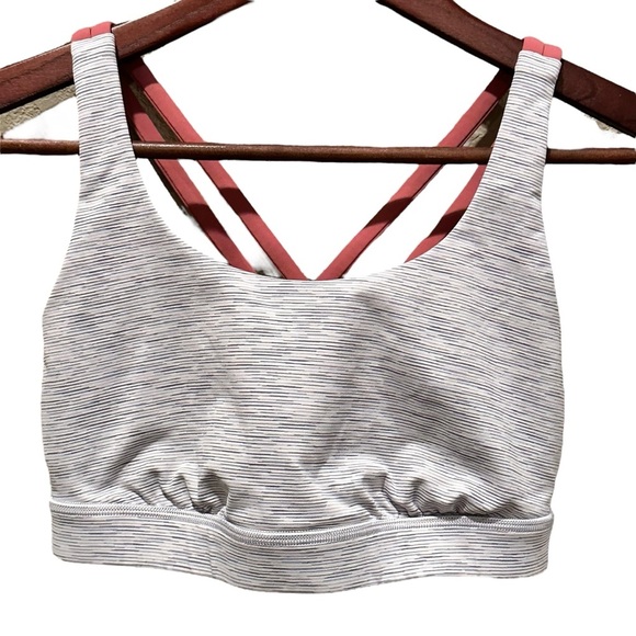 lululemon athletica Other - Lululemon Energy Bra Wee Are From Space Nimbus Battleship Raspberry Size 6